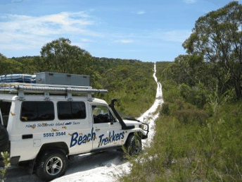 Beach trekkers North Stradbroke Island - Holiday Adelaide