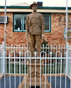 Soldier Statue Memorial, Chinchilla - Holiday Adelaide 0