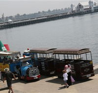 Waterfront Train Tours and Bungy Trampoline - Holiday Adelaide