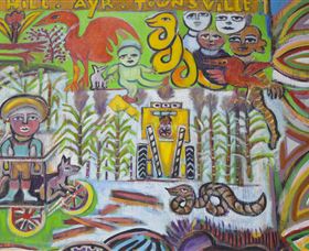 The Painting Of Life By Mirka Mora - Holiday Adelaide 2