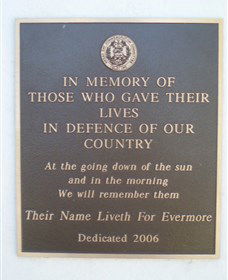 Koumala War Memorial - Holiday Adelaide 2