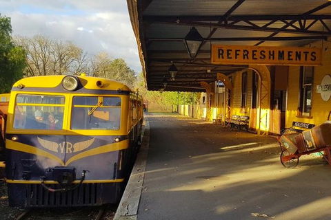 Steam Train, Yarra Valley & Healesville Wildlife Sanctuary Full Day Tour - Holiday Adelaide 6