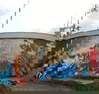 Willans Hill Water Tower Mural - Holiday Adelaide