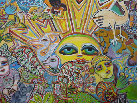 The Painting Of Life By Mirka Mora - Holiday Adelaide 0