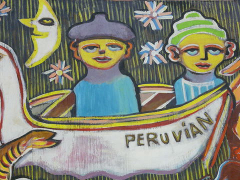 The Painting Of Life By Mirka Mora - Holiday Adelaide 1
