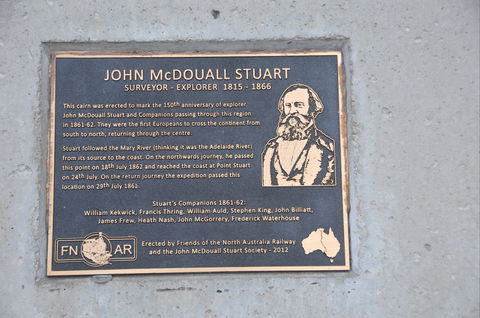 John McDouall Stuart 150th Anniversary - Holiday Adelaide 0
