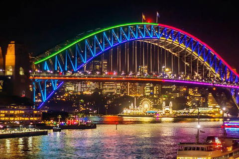 Vivid 90-Minute Sydney Harbour Intimate Catamaran Cruise With Canapes - Holiday Adelaide 0