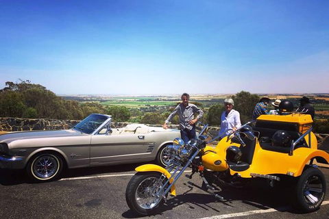 Ultimate Barossa Adventure Day Tour For 2 - Combined Mustang Convertible-Trike - Holiday Adelaide 5