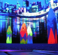 Family Fun Centres Black Light Mini Golf - Holiday Adelaide