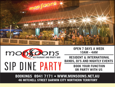 Monsoons Restaurant And Party Bar - Holiday Adelaide 3