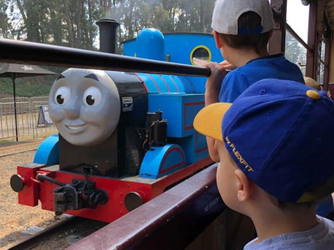 Day Out With Thomas At Puffing Billy - Holiday Adelaide 1