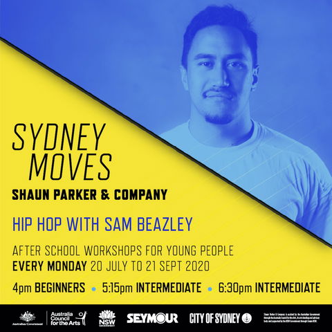 Sydney Moves - Beginners Hip Hop With Sam Beazley - Holiday Adelaide 0