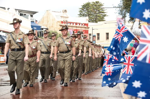 Anzac Day - Fremantle - Holiday Adelaide 2