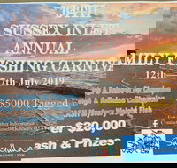The Sussex Inlet Annual Family Fishing Carnival - Holiday Adelaide