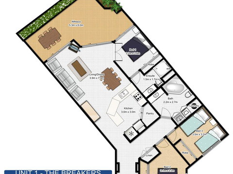 Breakers Block 1 Unit 1- Pool In Complex - Across The Road From The Beach - Holiday Adelaide 2