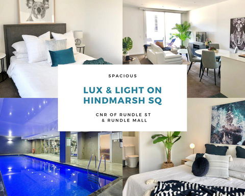 Lux 2BR On Hindmarsh SQ - Holiday Adelaide 0