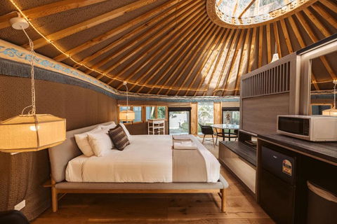Mongolian Crafted Yurt With Private Spa And Spectacular Views - Holiday Adelaide 2