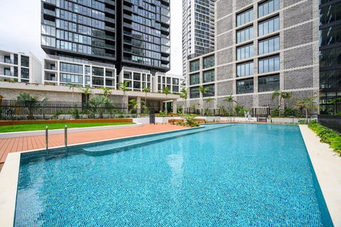 Olympic Park Stylish Apt With Gym Pool Good View - Holiday Adelaide 2