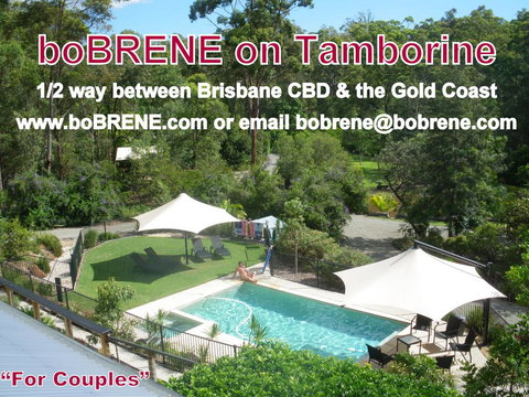 BoBRENE On Tamborine Nude Retreat - Cosy Chalet - Holiday Adelaide 0