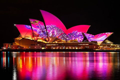 Vivid 90-Minute Sydney Harbour Small Group Catamaran Cruise - Holiday Adelaide 1
