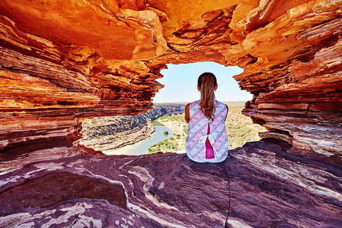 4-Day Coastal Loop Via Monkey Mia Wild Dolphins Kalbarri Pinnacles Perth Return - Holiday Adelaide 2