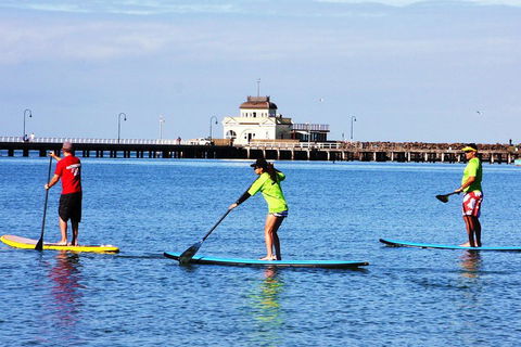 Private Stand-Up Paddle Board Lesson At St Kilda - Holiday Adelaide 1