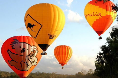 Natural Bridge & Springbrook Waterfalls Tour + Hot Air Balloon With Breakfast - Holiday Adelaide 0