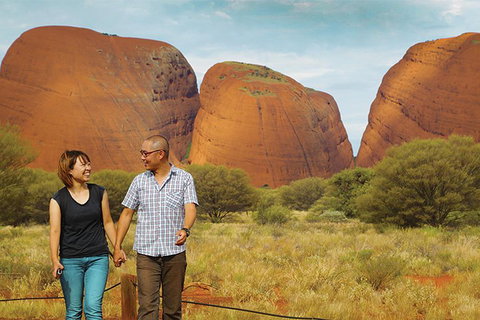 Ayers Rock 4 Tour Combo: Complete Uluru Base Walk At Sunrise, Valley Of The Winds At Sunrise, Kata Tjuta Sunset And Uluru Sunset - Holiday Adelaide 0