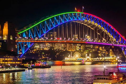 Vivid 90-Minute Sydney Harbour Intimate Catamaran Cruise With Canapes - Holiday Adelaide 0