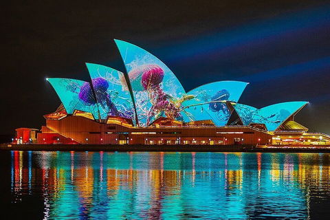Vivid 90-Minute Sydney Harbour Intimate Catamaran Cruise With Canapes - Holiday Adelaide 2